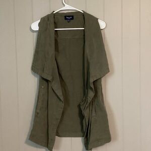 Splendid Green Waterfall Vest